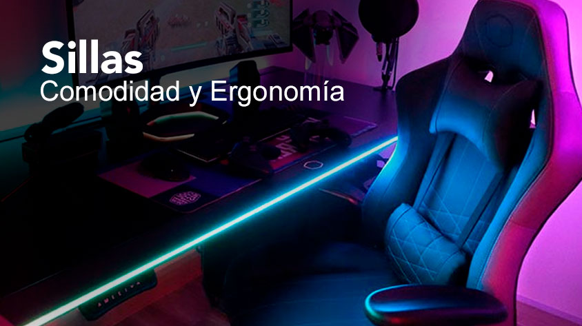 Sillas y mesas gamers